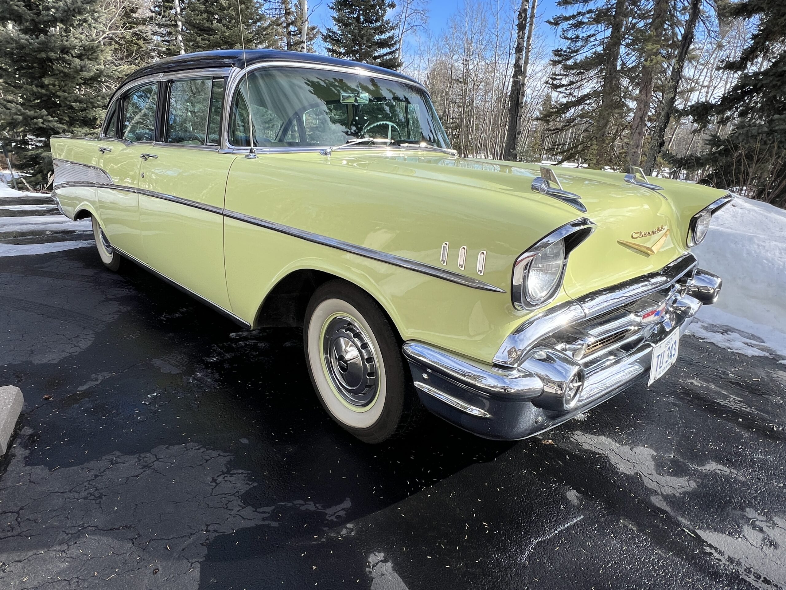 SOLD 1957 Chevrolet Bel Air Sedan